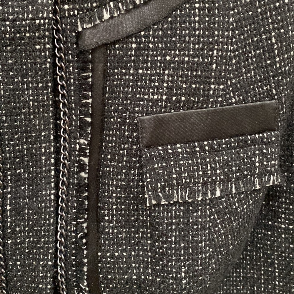 Halogen “Tweed” Inspired Jacket With Multiple Det… - image 2